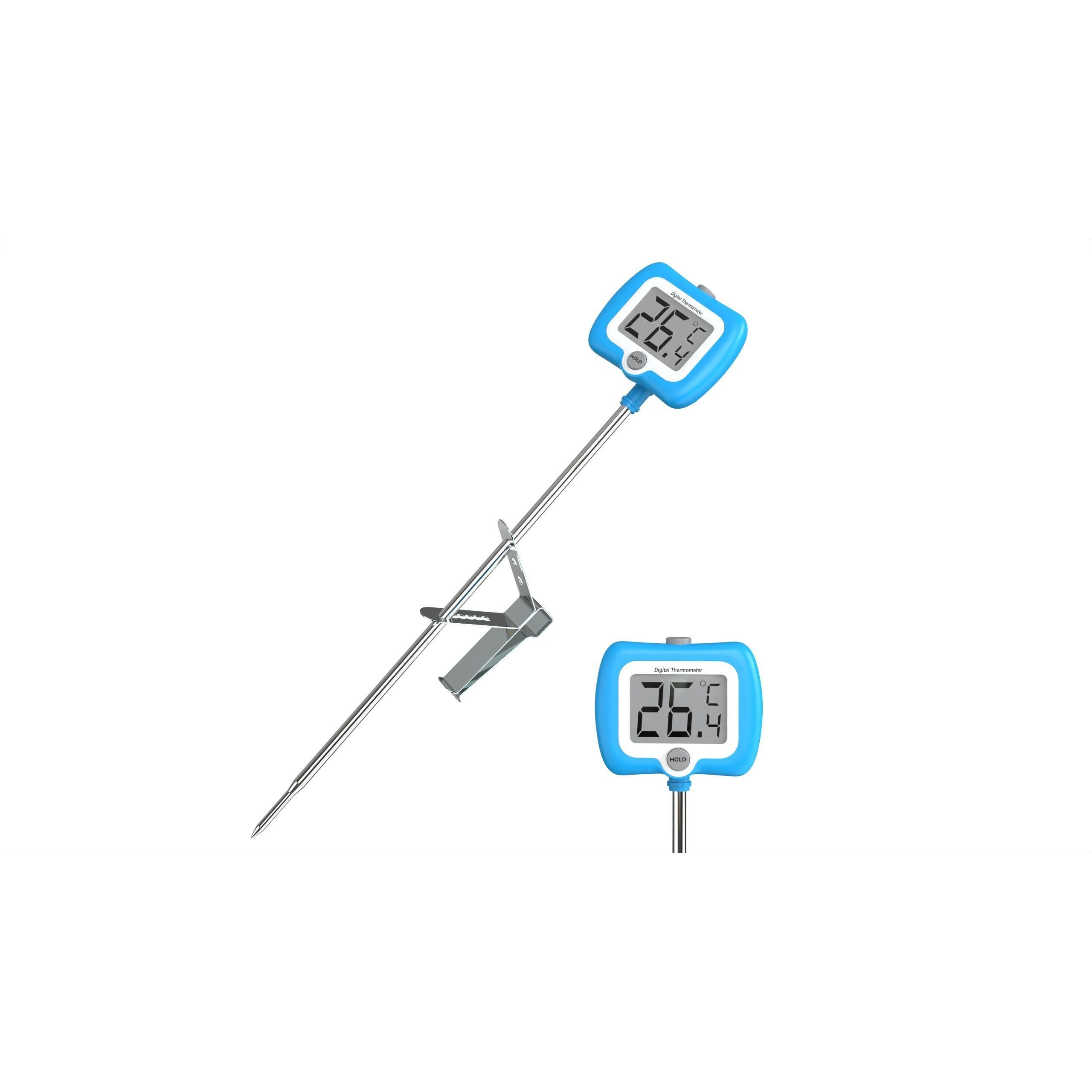 Digital Candy Thermometer - Low-Poly Game-Ready 3D Model - View 4