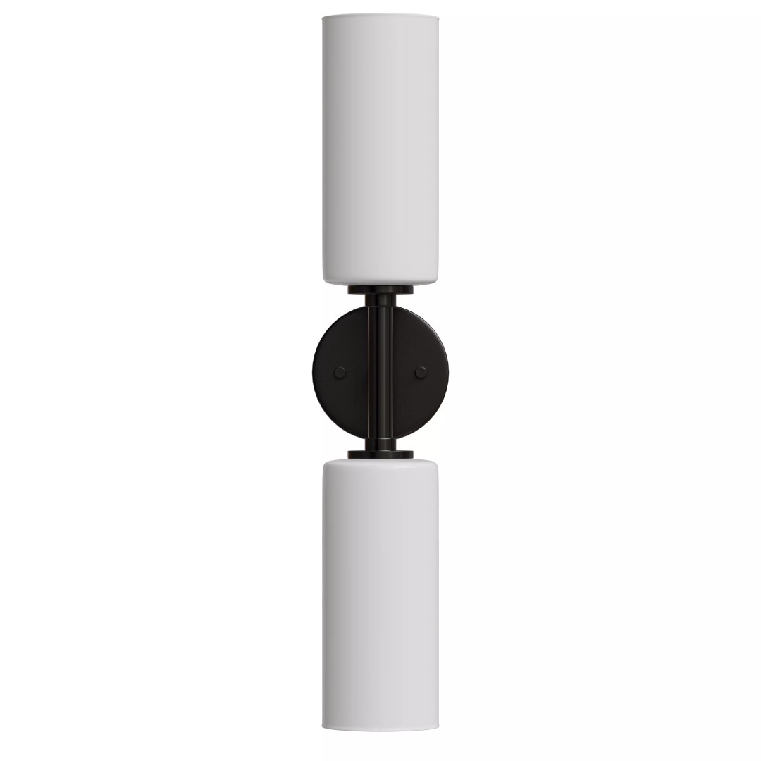 Ayaka Steel Wall Sconce 3D Model – Low Poly PBR Lighting Fixture, FBX - View 2