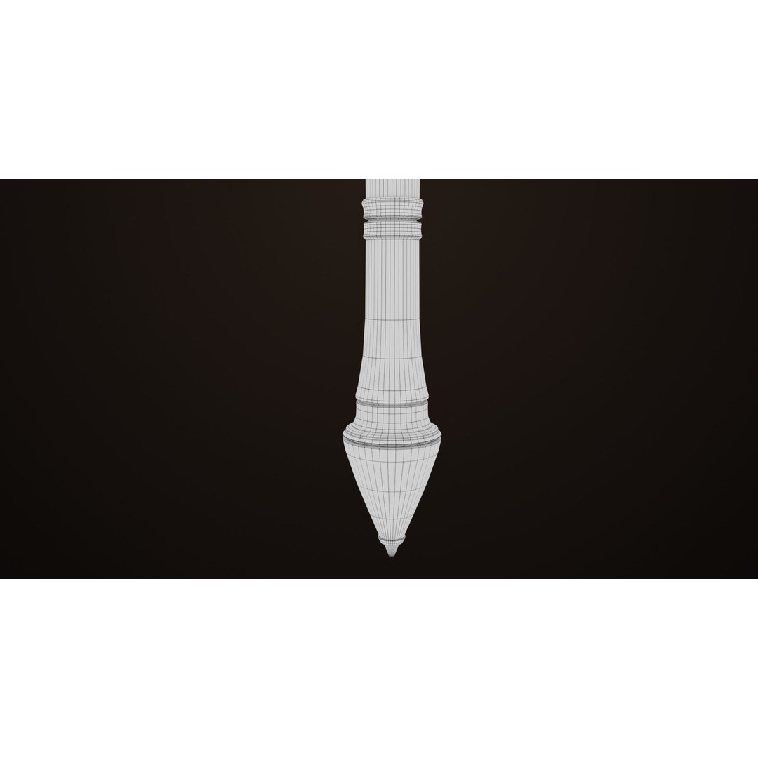 Battle Axe 3D Model – Low Poly PBR Game Asset, FBX, Unity, UE - View 29