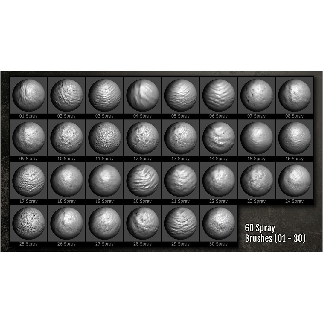 Cave Maker 3D Model – ZBrush Brushes and Alphas Pack for Caves - View 8