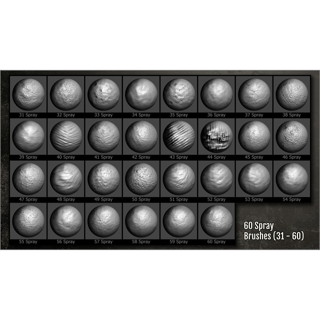 Cave Maker 3D Model – ZBrush Brushes and Alphas Pack for Caves - View 9