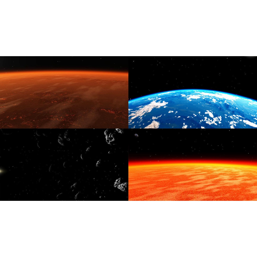 Sky Series Collection 3D Model – HDRi Atmosphere Textures, 4K