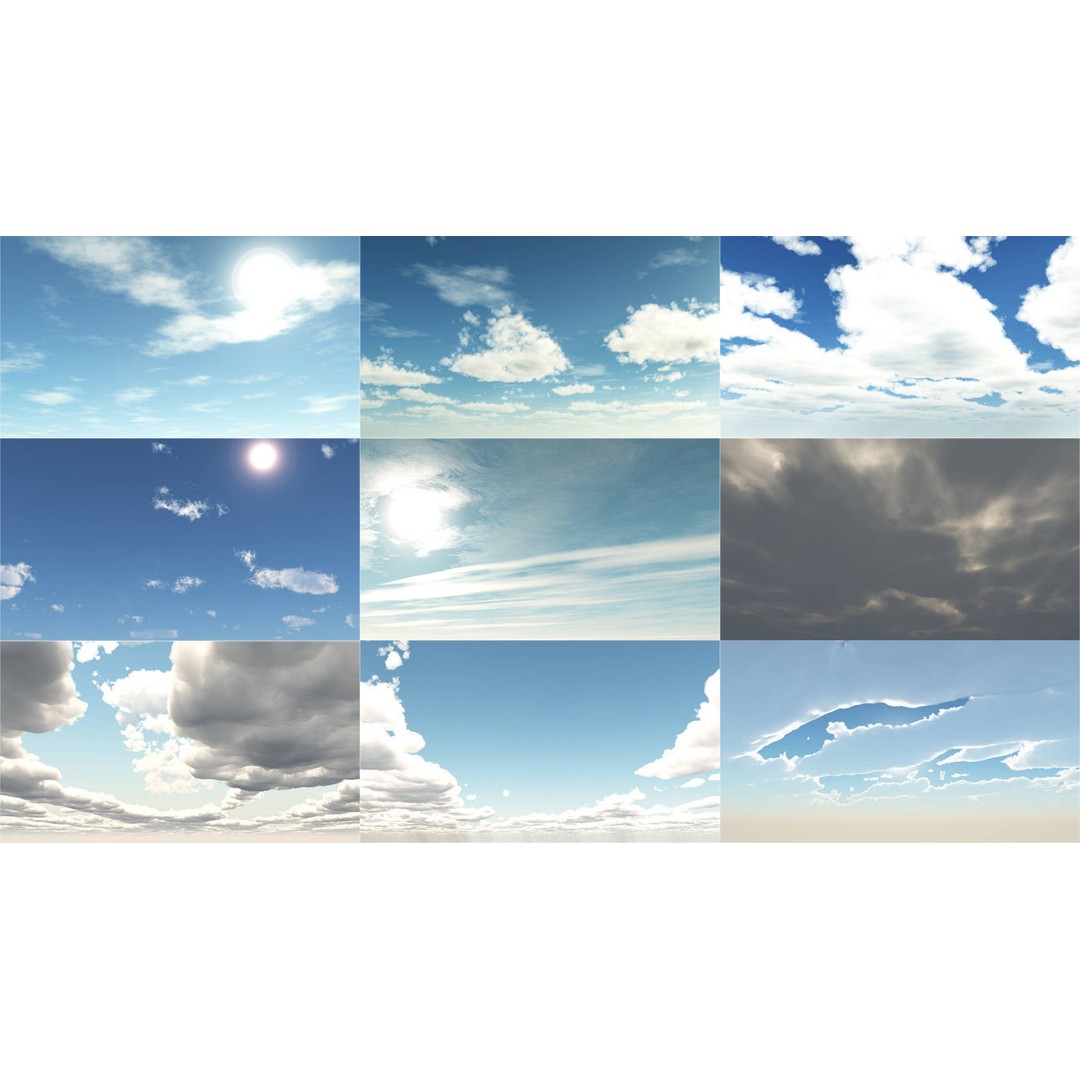 Sky Series Collection 3D Model – HDRi Atmosphere Textures, 4K - View 18