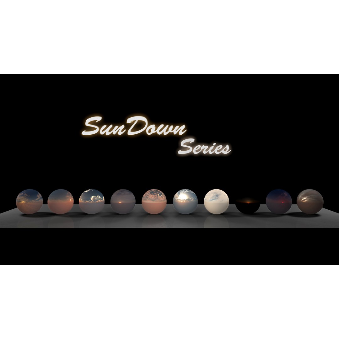 Sky Series Collection 3D Model – HDRi Atmosphere Textures, 4K - View 4