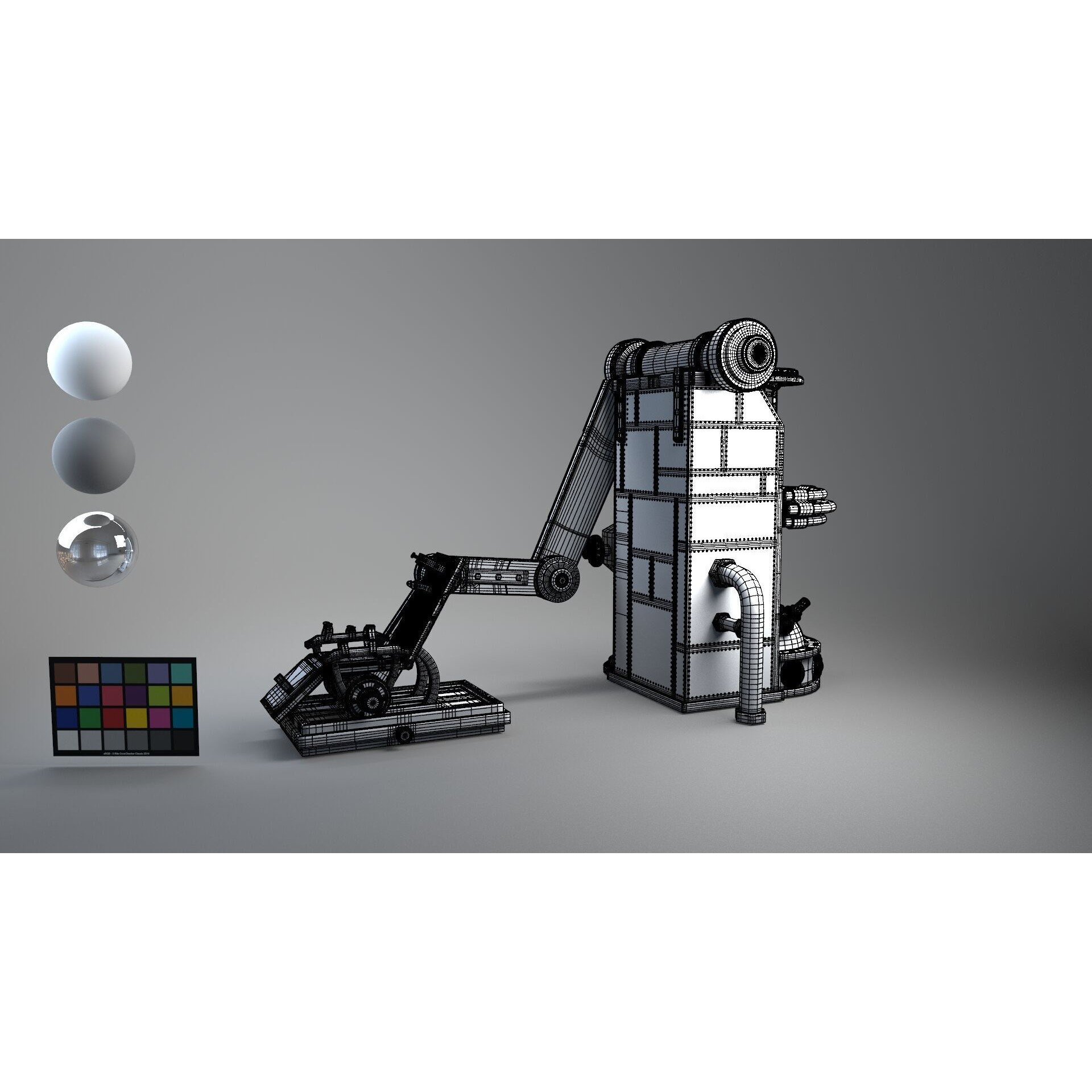Frank Chair - Low-Poly Game-Ready 3D Model - View 16