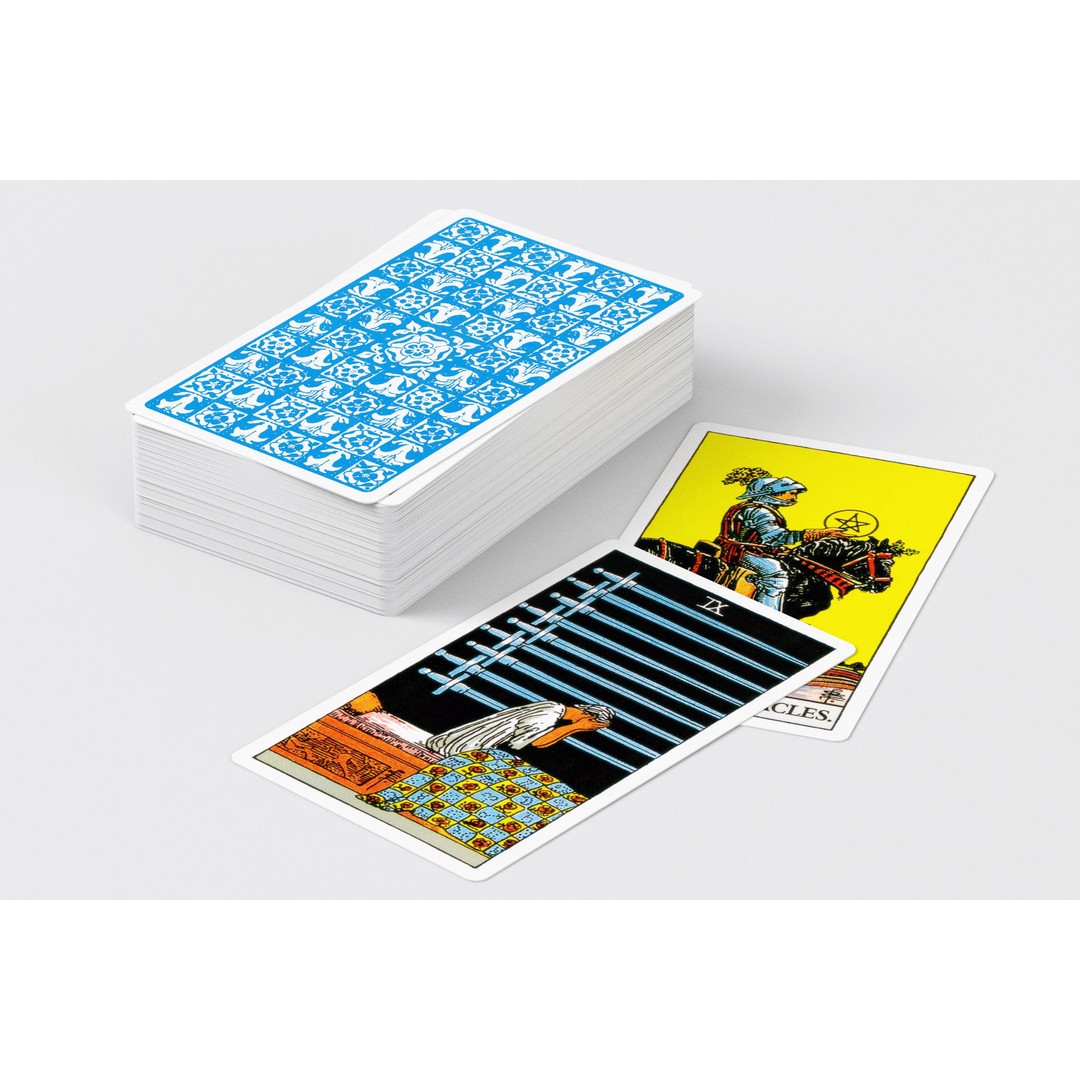 Rider-Waite Tarot Cards 3D Model – Low Poly Game Asset, FBX - View 4