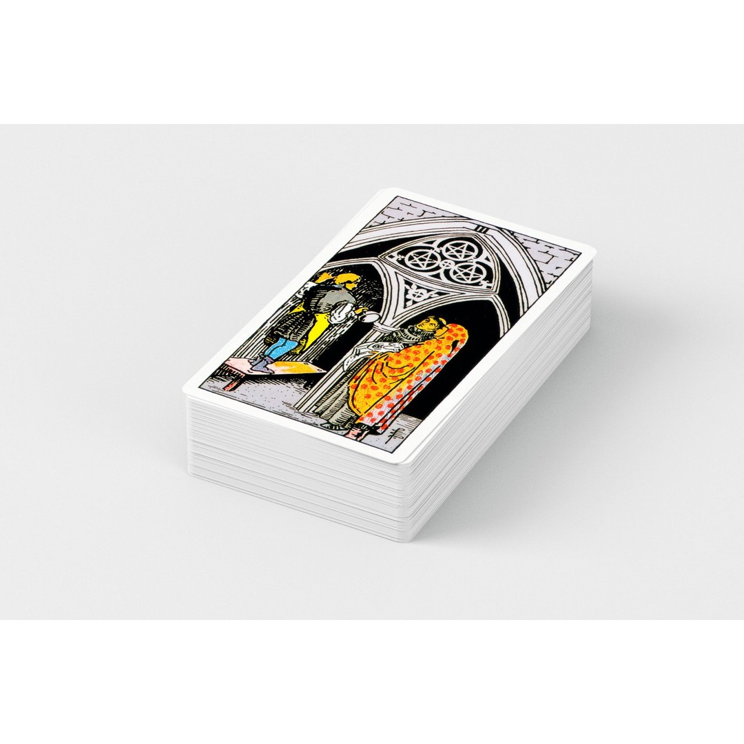 Rider-Waite Tarot Cards 3D Model – Low Poly Game Asset, FBX - View 6