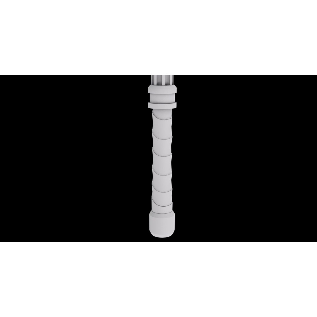 Battle Hammer 3D Model – Low Poly Game-Ready Asset, PBR Textures - View 30
