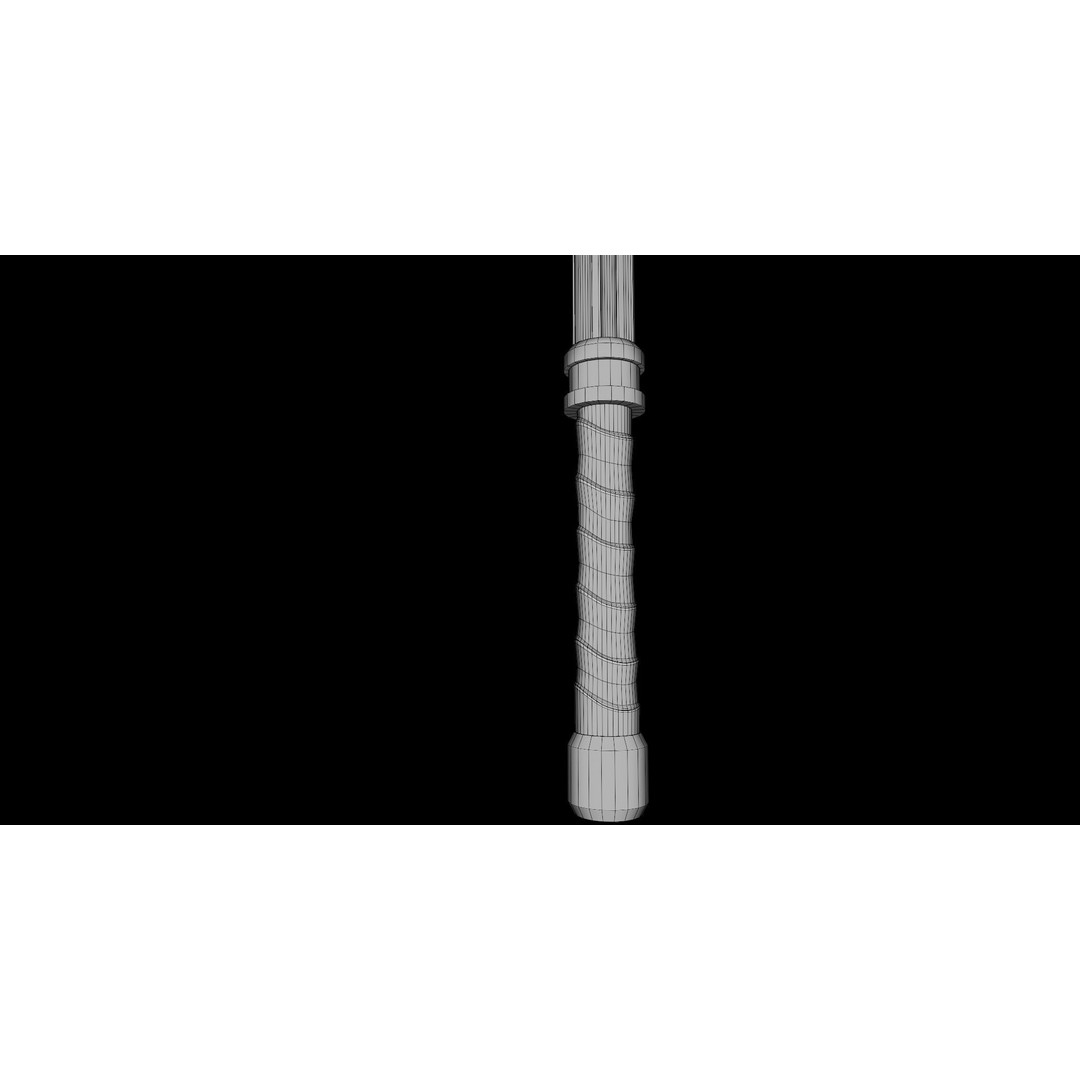Battle Hammer 3D Model – Low Poly Game-Ready Asset, PBR Textures - View 35