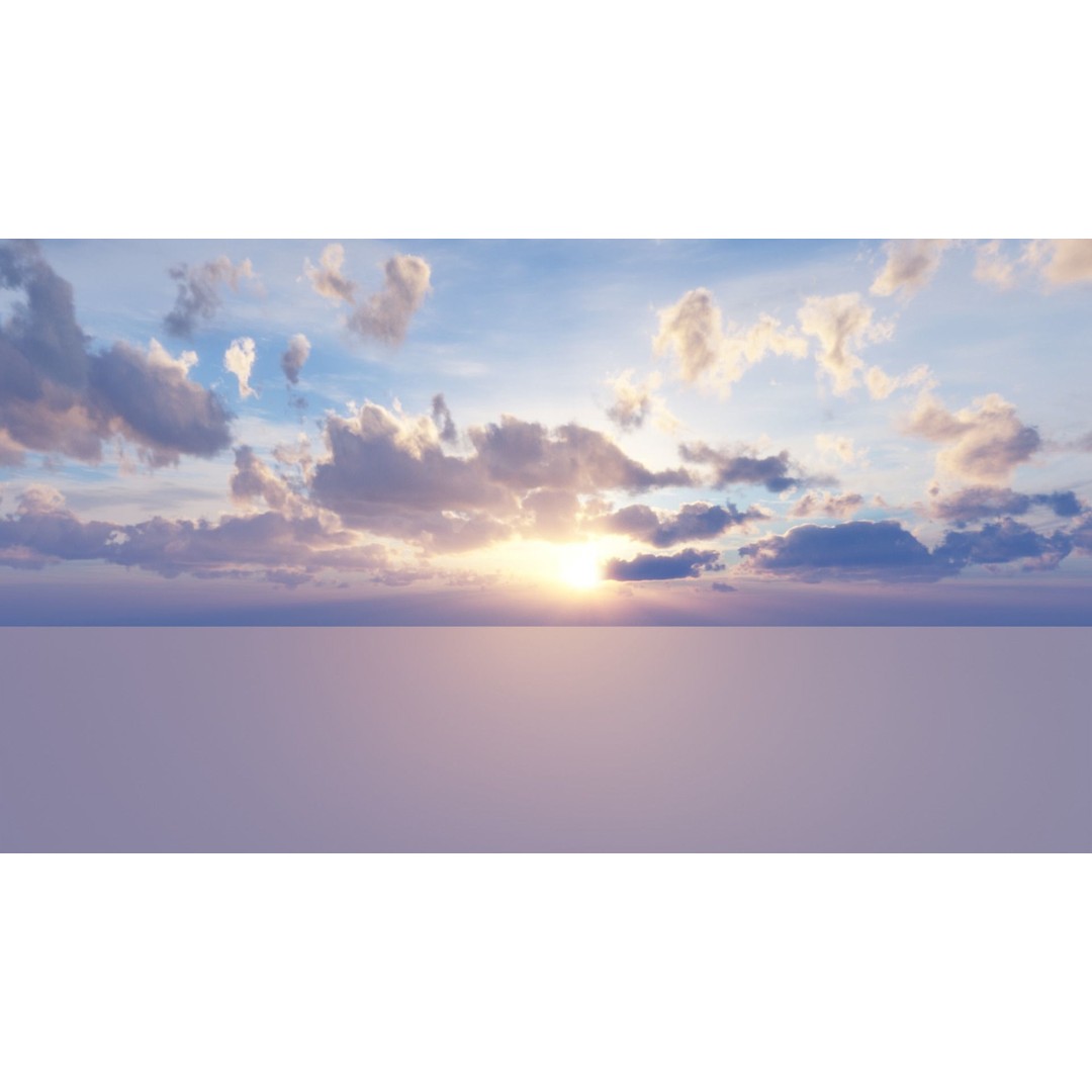 HDRI Skies 3D Model – 12K Sky Pack with Clean Horizons, EXR - View 12