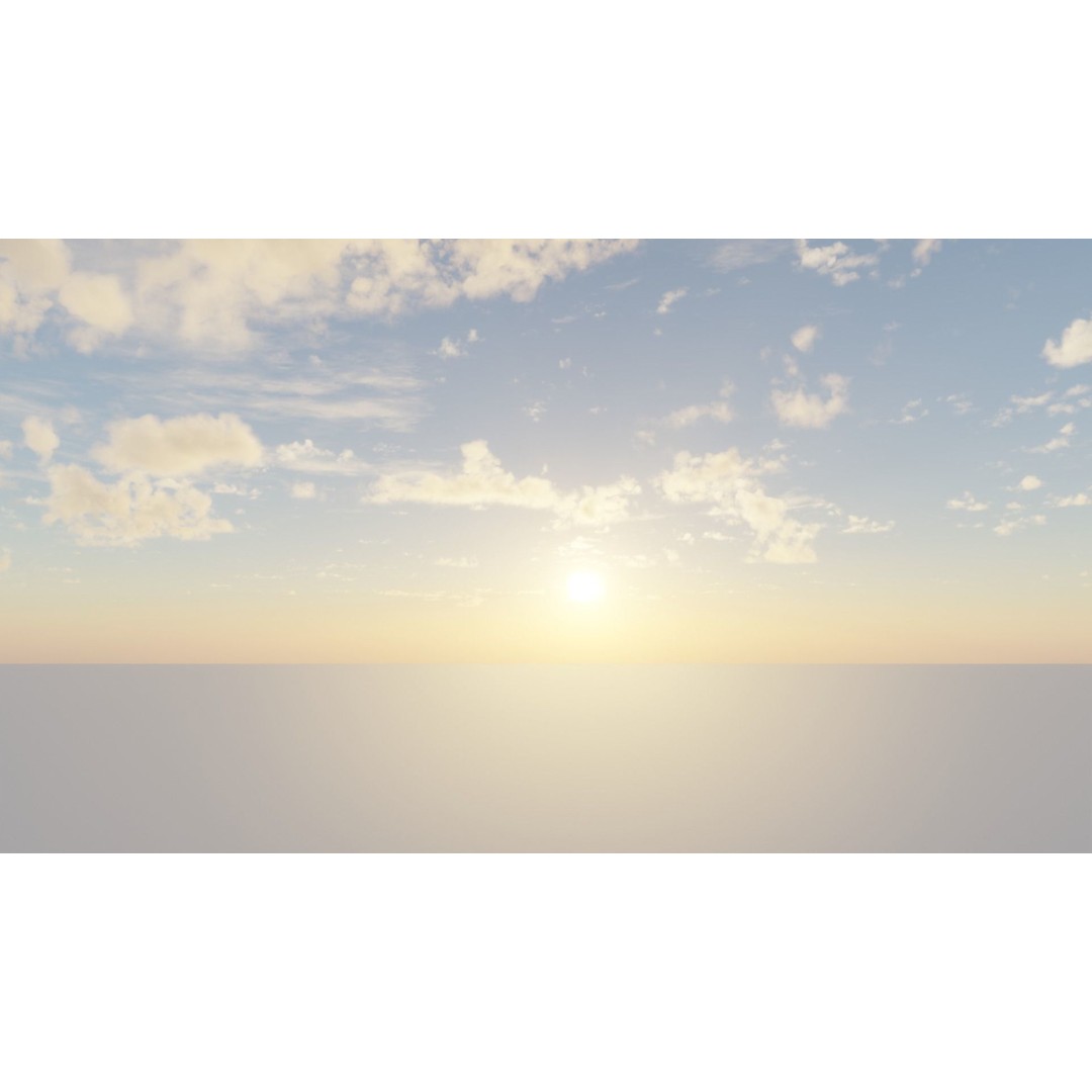 HDRI Skies 3D Model – 12K Sky Pack with Clean Horizons, EXR - View 4