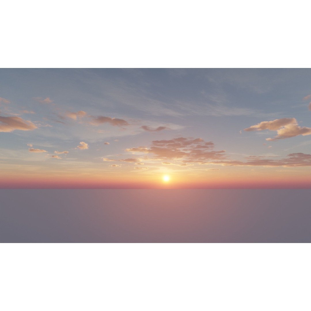 HDRI Skies 3D Model – 12K Sky Pack with Clean Horizons, EXR - View 5
