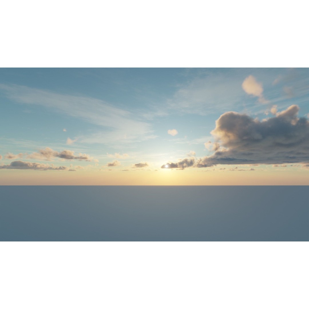 HDRI Skies 3D Model – 12K Sky Pack with Clean Horizons, EXR - View 7