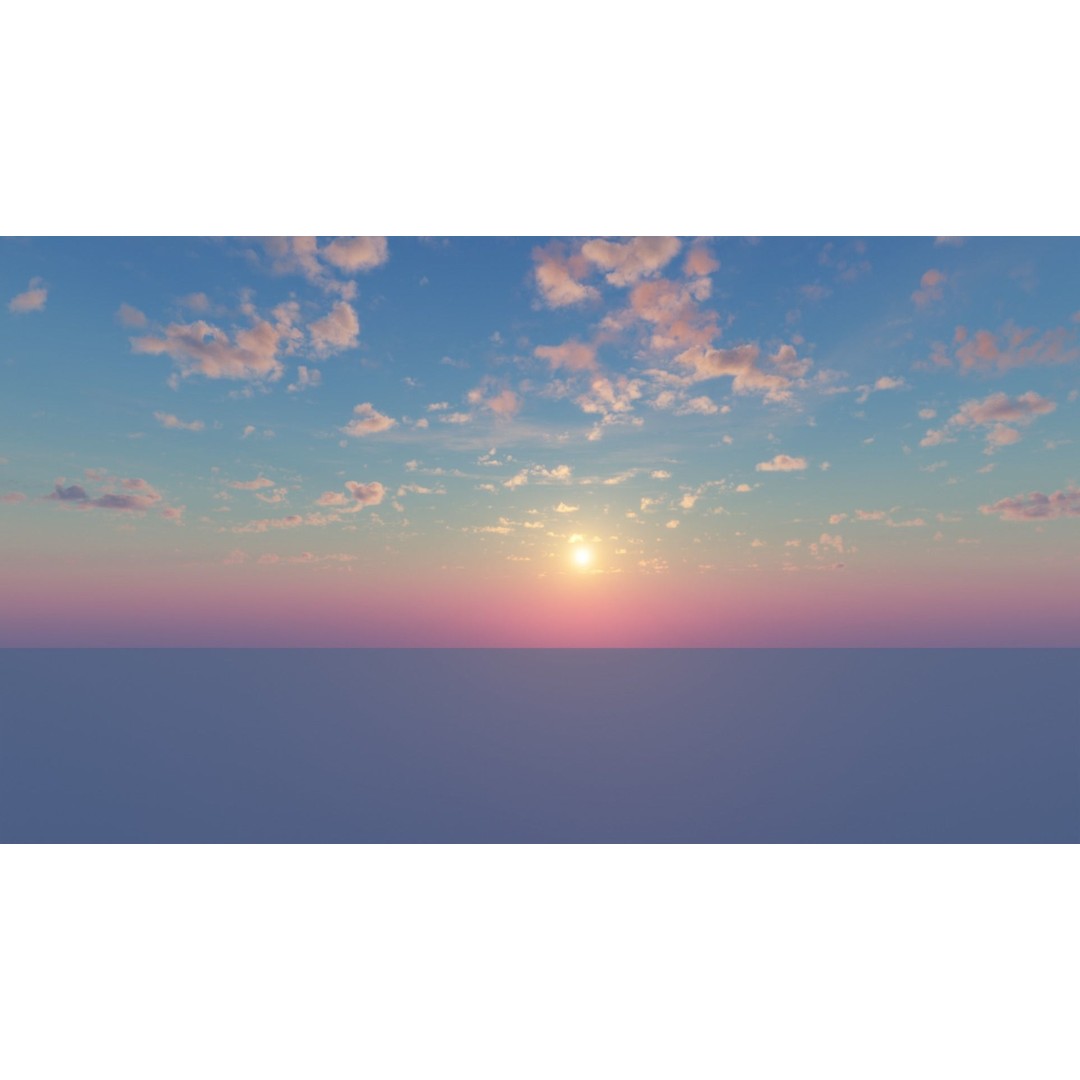HDRI Skies 3D Model – 12K Sky Pack with Clean Horizons, EXR - View 8