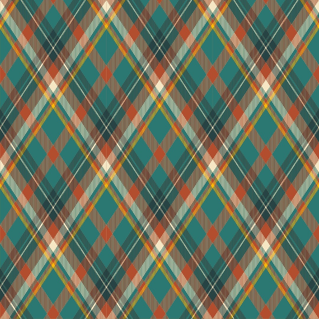 Tartan Fabric Material 3D Model – Customizable Textures, SBSAR - View 14