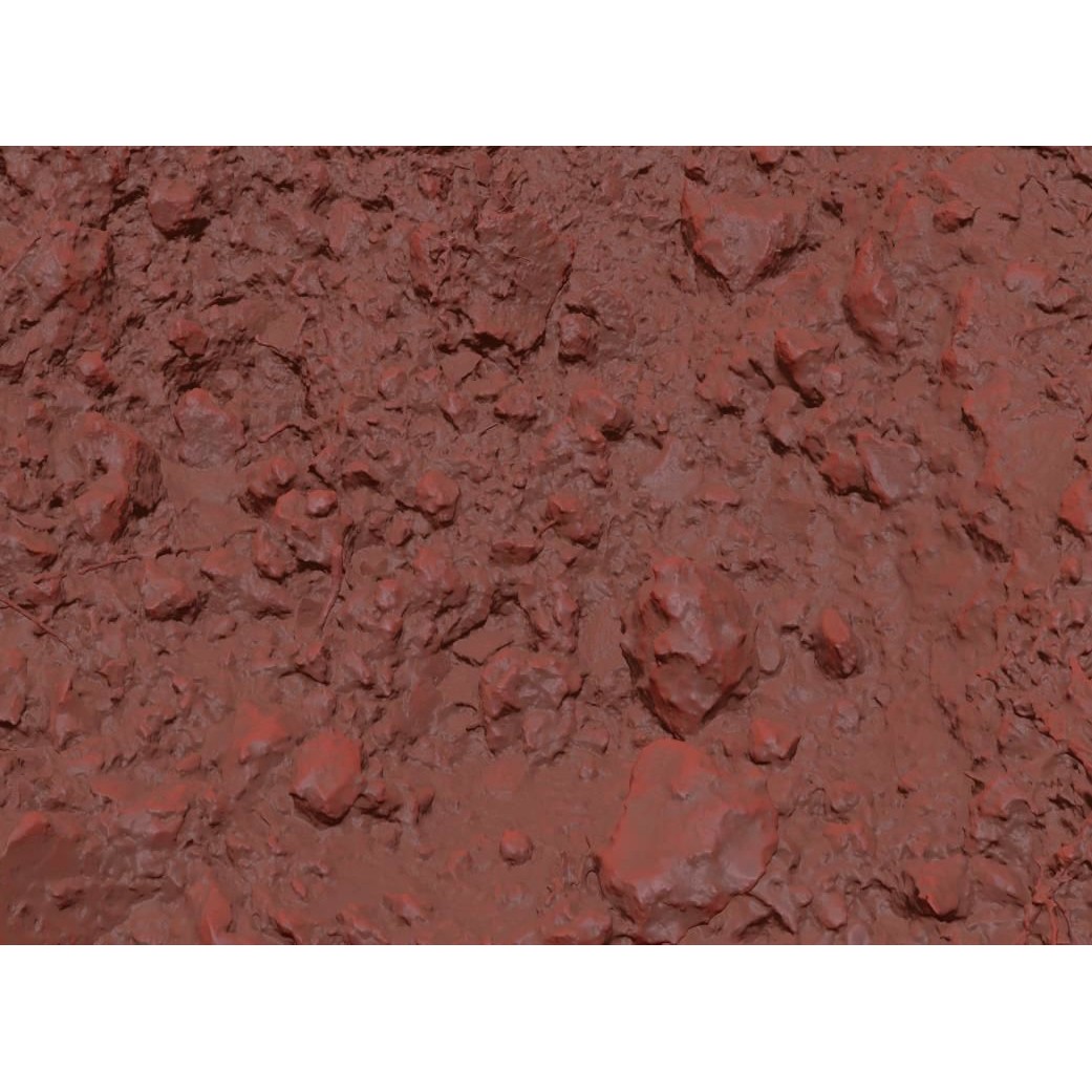 Ultra Realistic Dirt Pit 3D Model – Low Poly Scanned Asset, FBX - View 26
