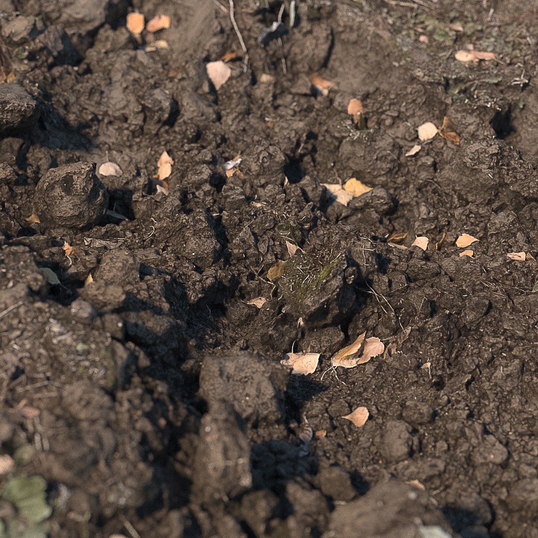 Ultra Realistic Dirt Pit 3D Model – Low Poly Scanned Asset, FBX - View 5