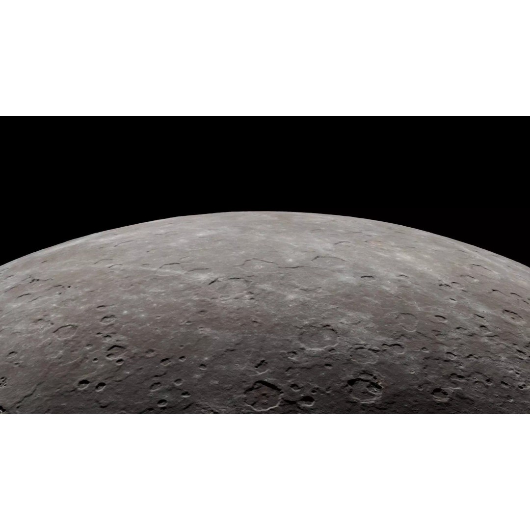 Mercury 3D Model – Photorealistic Low-Poly Asset for VR/AR - View 12