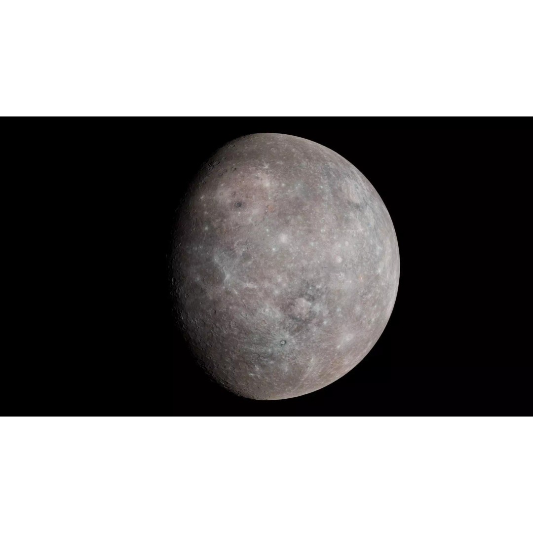 Mercury 3D Model – Photorealistic Low-Poly Asset for VR/AR - View 2