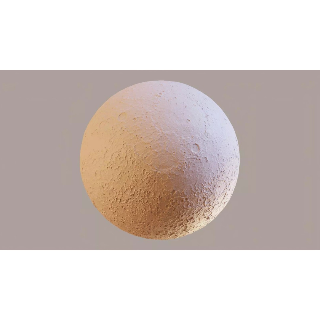Mercury 3D Model – Photorealistic Low-Poly Asset for VR/AR - View 34