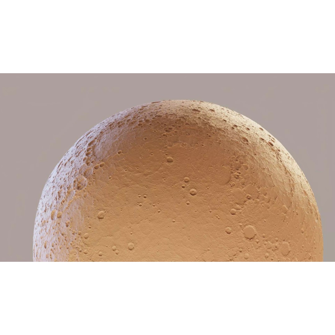 Mercury 3D Model – Photorealistic Low-Poly Asset for VR/AR - View 36