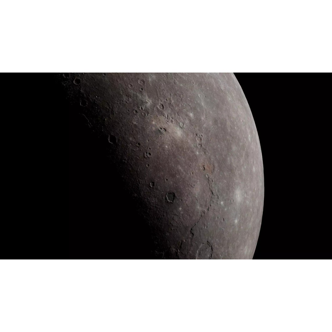 Mercury 3D Model – Photorealistic Low-Poly Asset for VR/AR - View 6