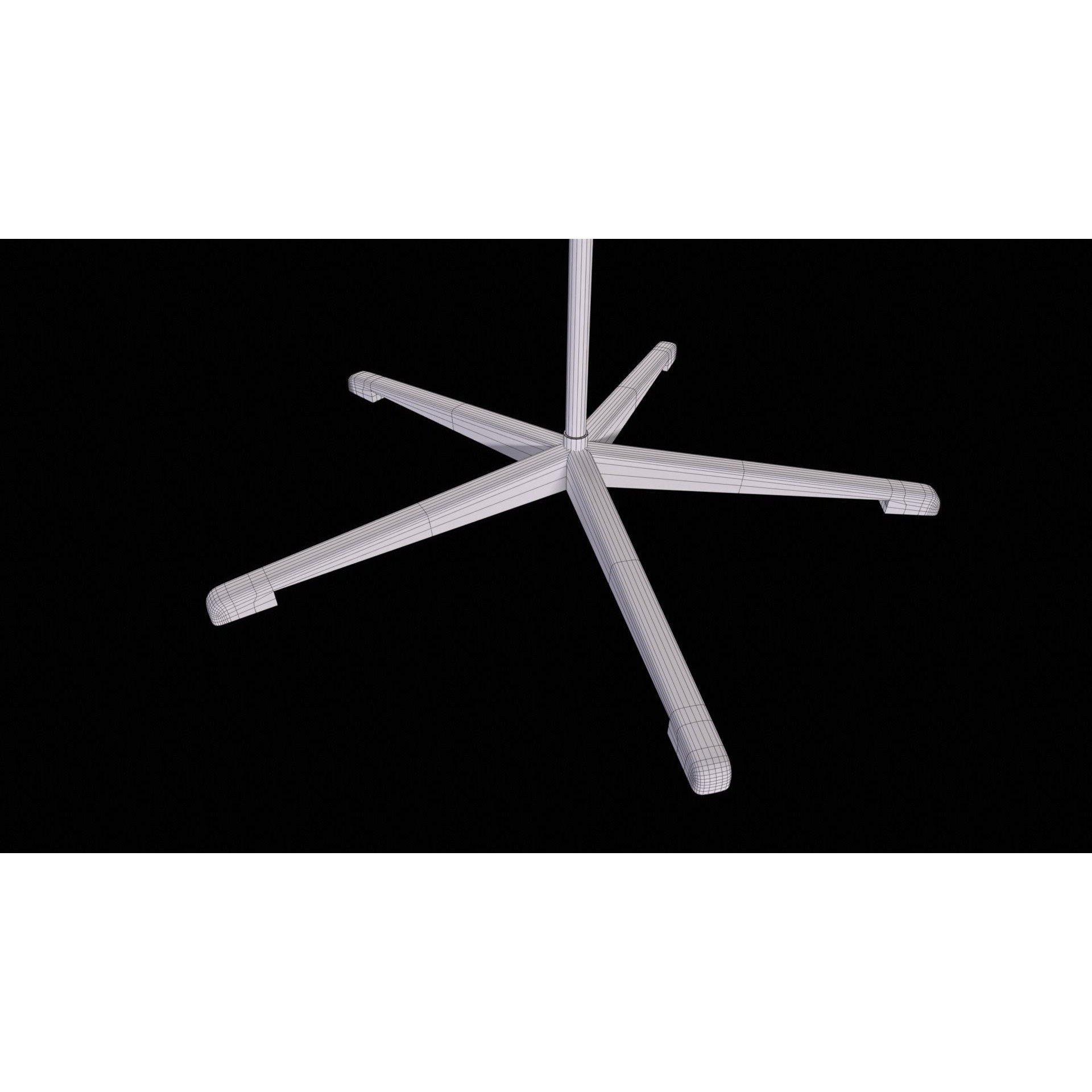 Intravenous IV Bag and Stand - Low-Poly Game-Ready 3D Model - View 13