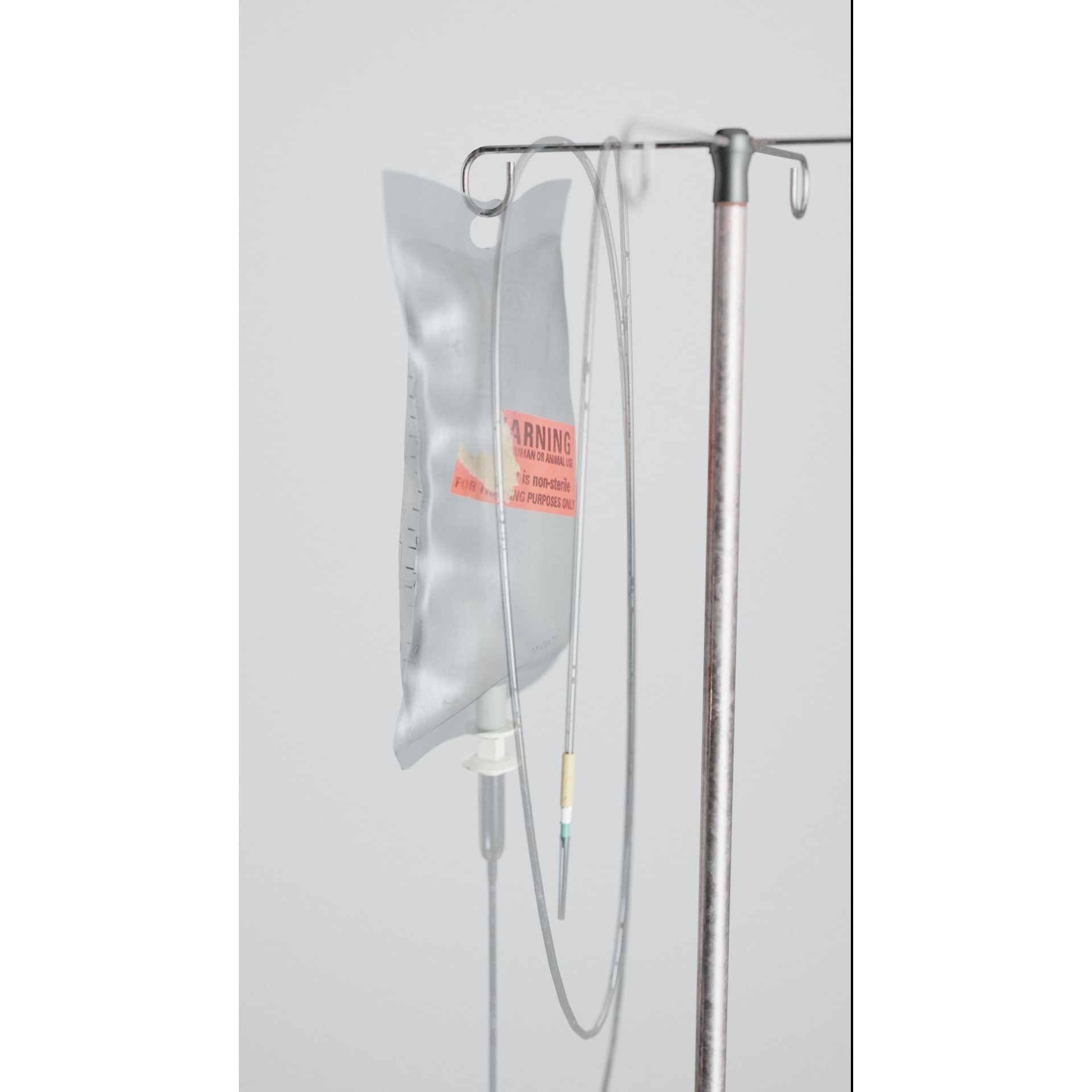 Intravenous IV Bag and Stand - Low-Poly Game-Ready 3D Model - View 5