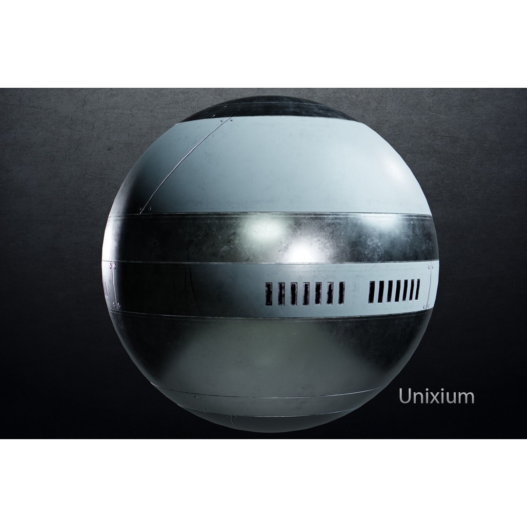 Sci-Fi Material Pack 3D Model – PBR Textures for Game Engines - View 6