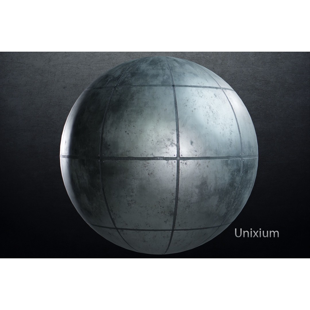 Sci-Fi Material Pack 3D Model – PBR Textures for Game Engines - View 8