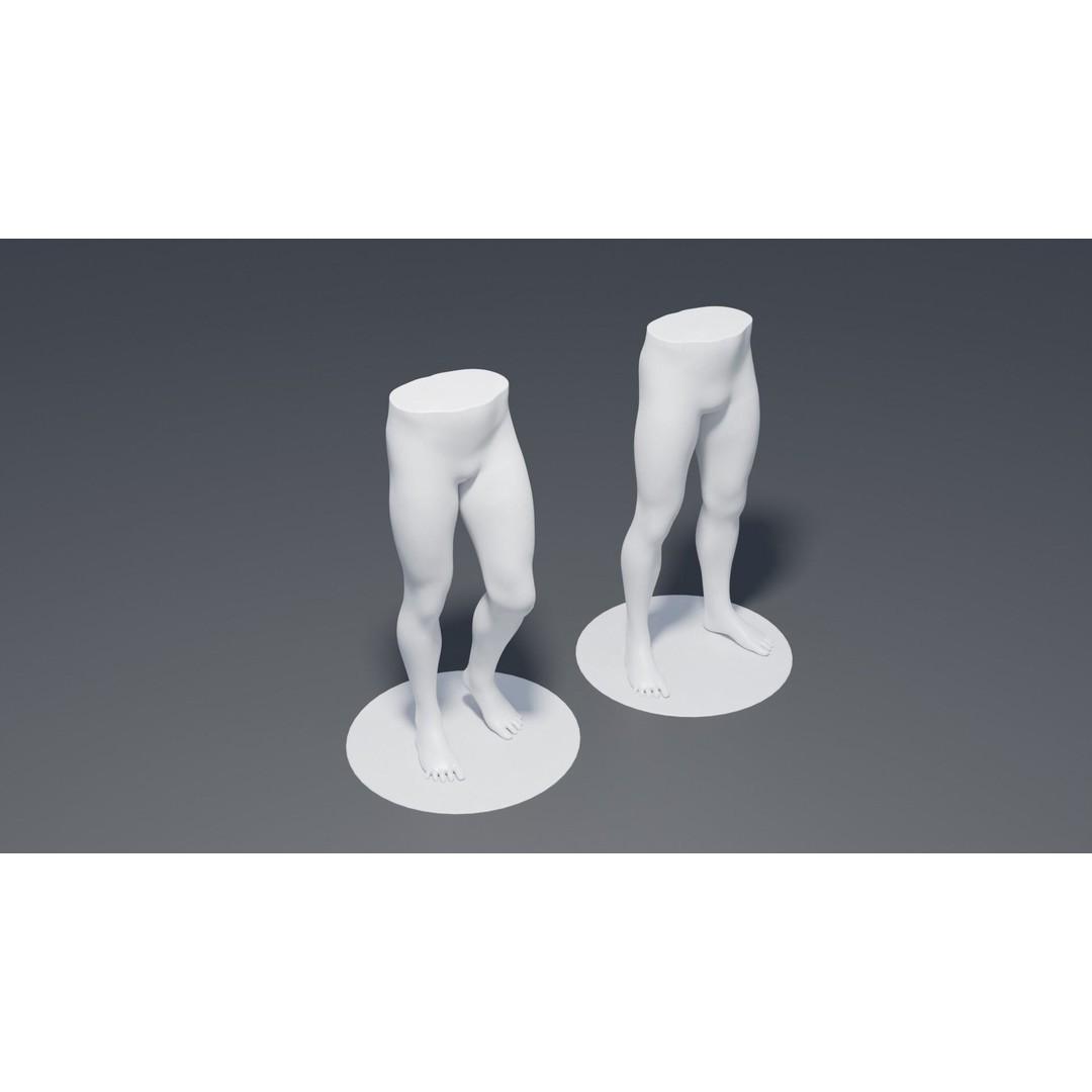Male Mannequin 3D Model – Rigged Character with 4K Textures, FBX - View 10