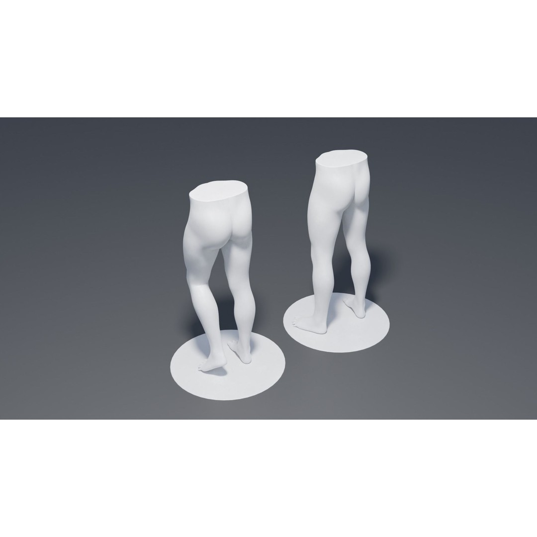 Male Mannequin 3D Model – Rigged Character with 4K Textures, FBX - View 11