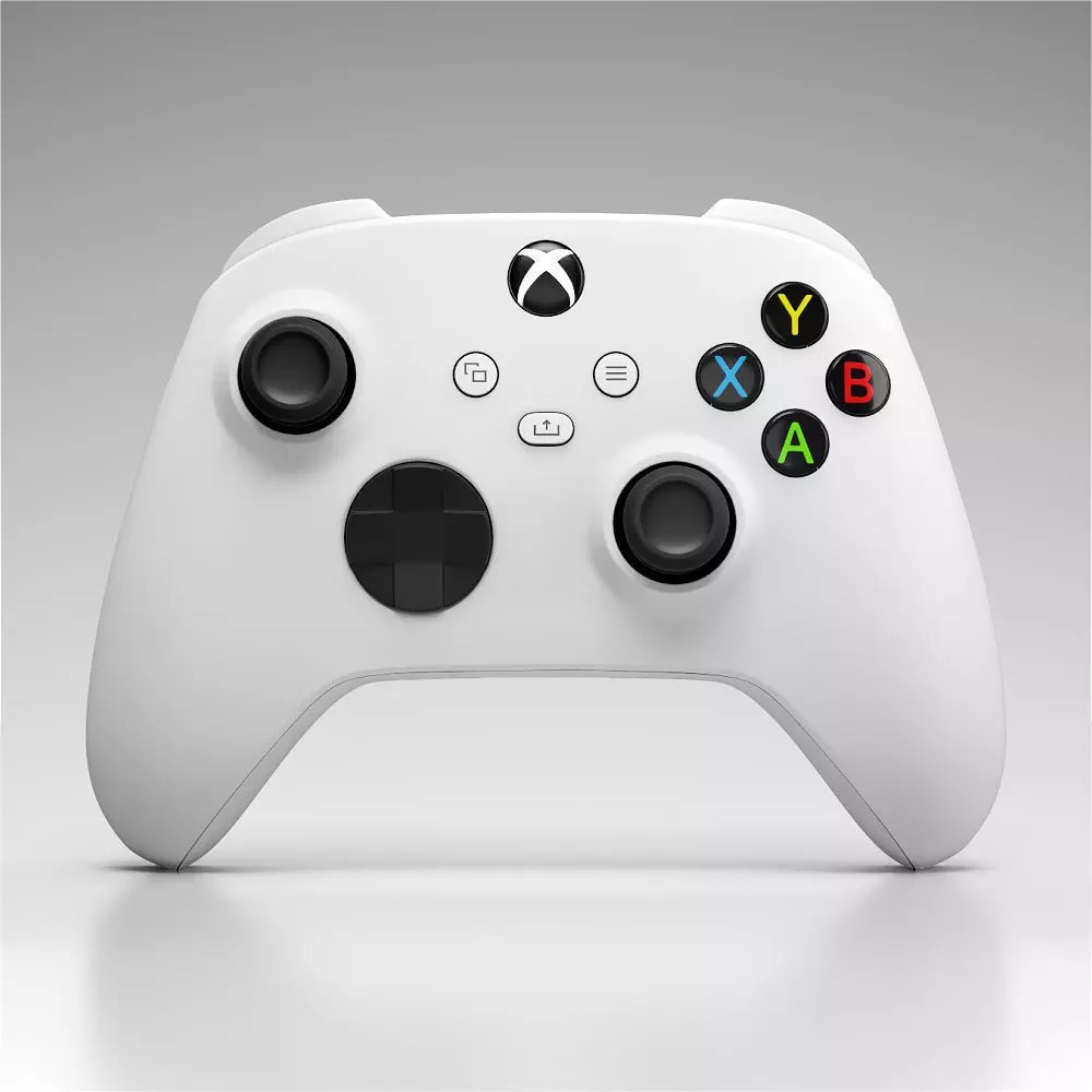 Xbox Series X/S Controller 3D Model – PBR Game Asset, FBX, OBJ - View 2