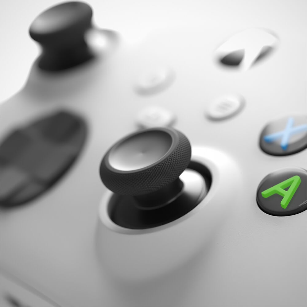 Xbox Series X/S Controller 3D Model – PBR Game Asset, FBX, OBJ - View 6