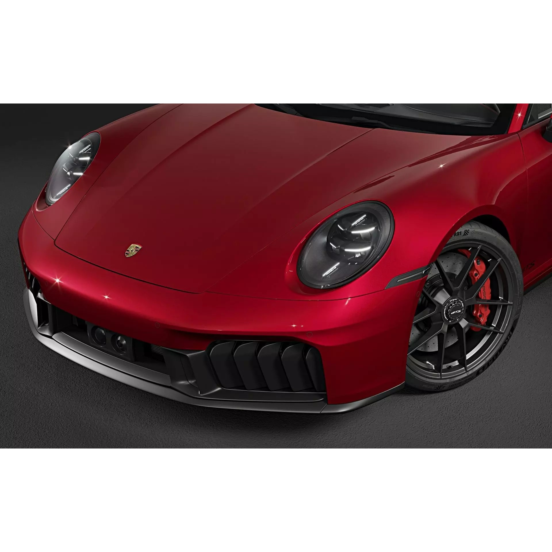 2026 Porsche 911 Carrera 4 GTS Cabriolet - High-Quality 3D Model - View 12