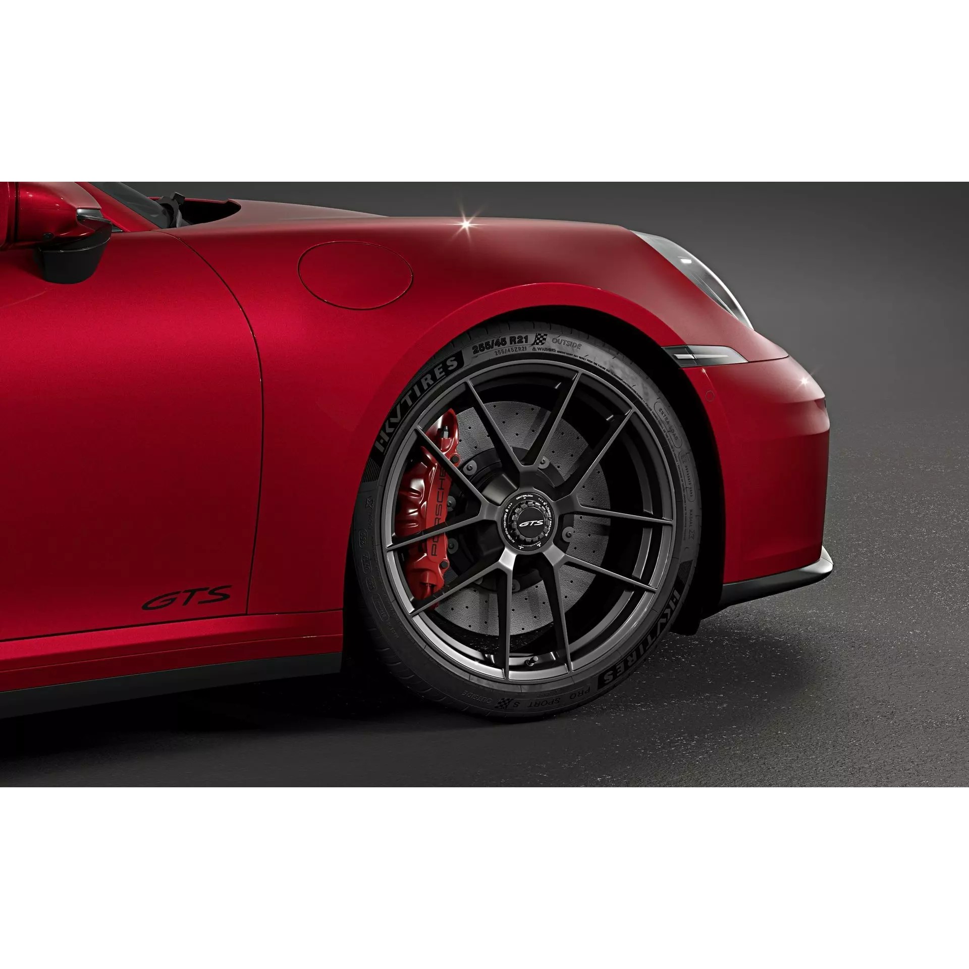 2026 Porsche 911 Carrera 4 GTS Cabriolet - High-Quality 3D Model - View 14