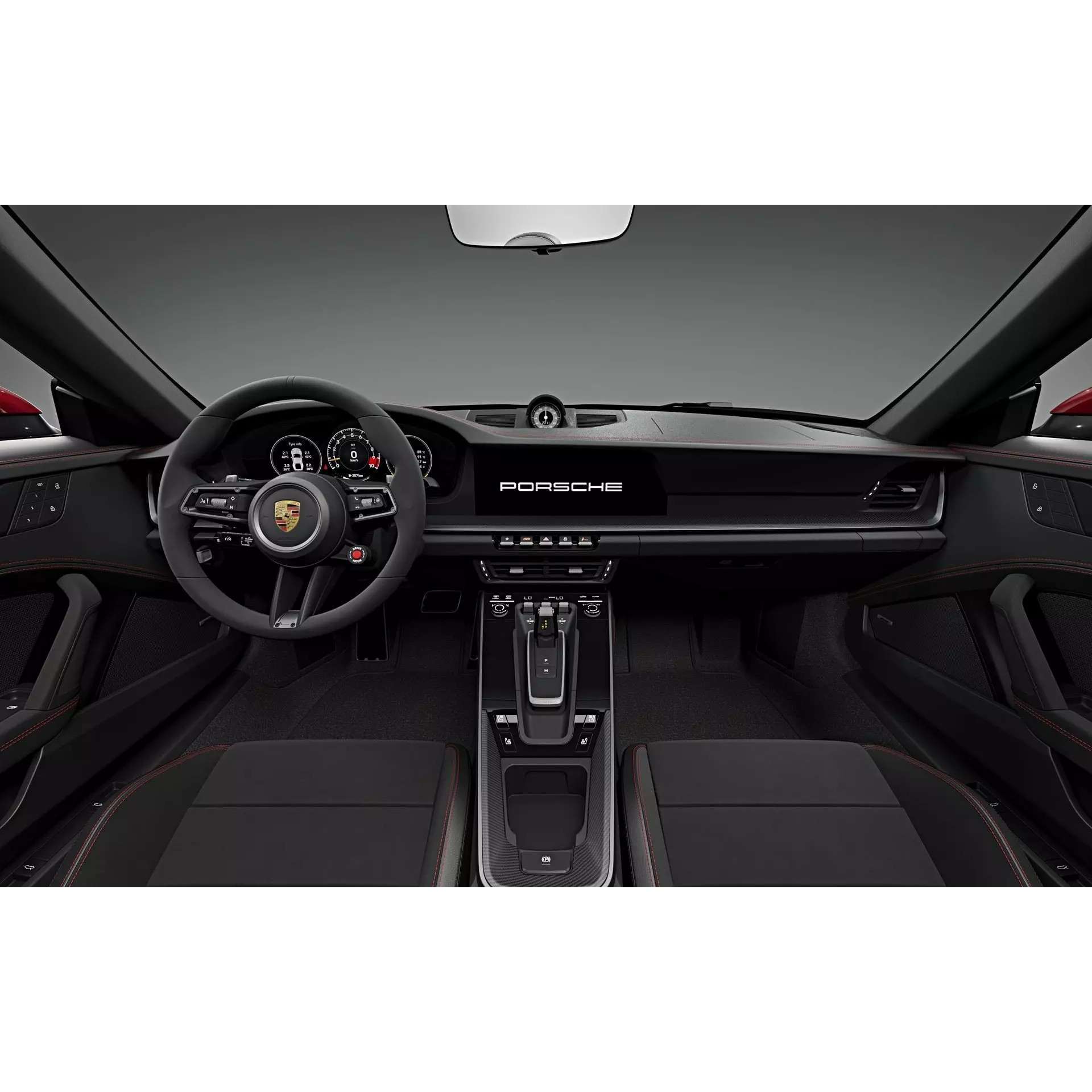 2026 Porsche 911 Carrera 4 GTS Cabriolet - High-Quality 3D Model - View 17