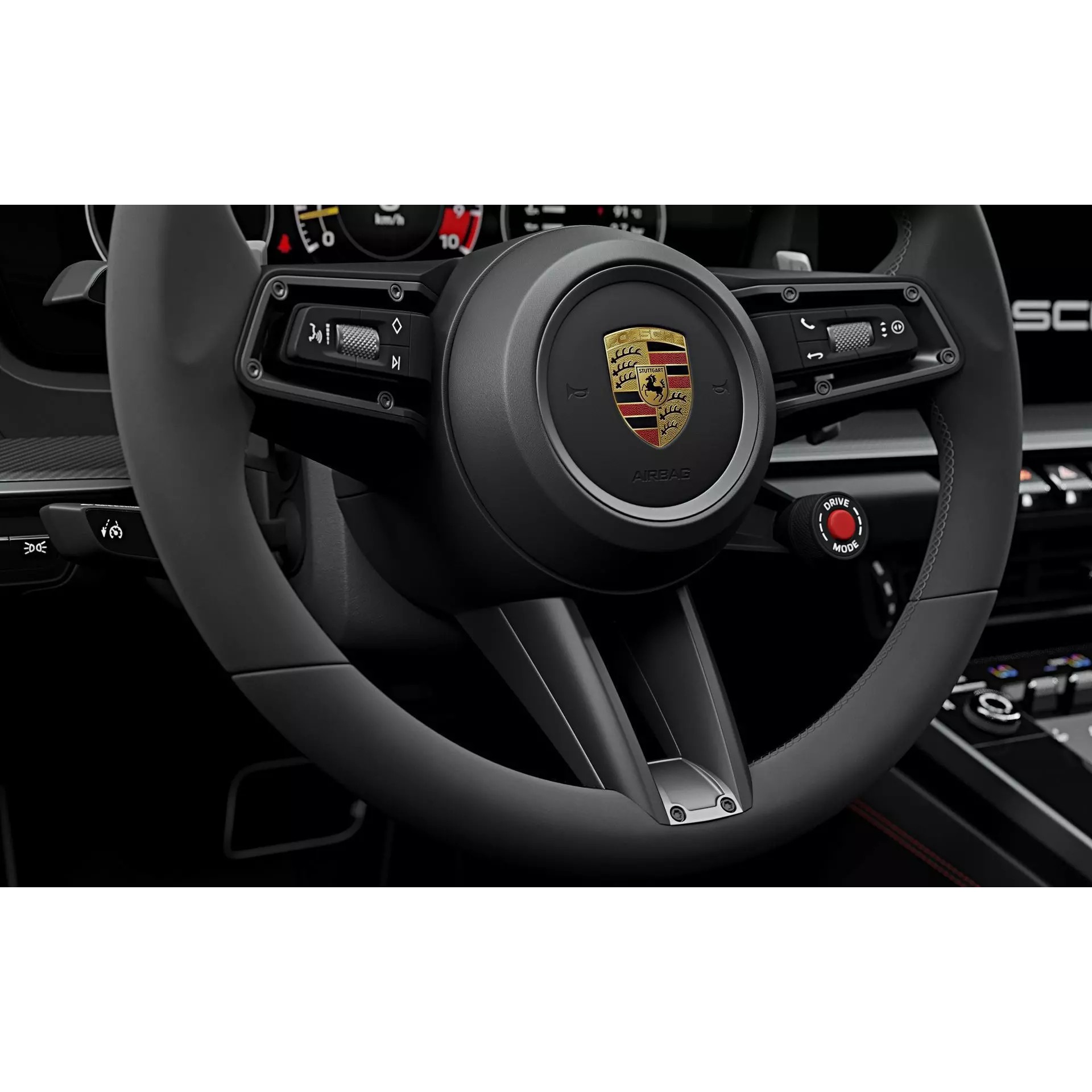 2026 Porsche 911 Carrera 4 GTS Cabriolet - High-Quality 3D Model - View 21