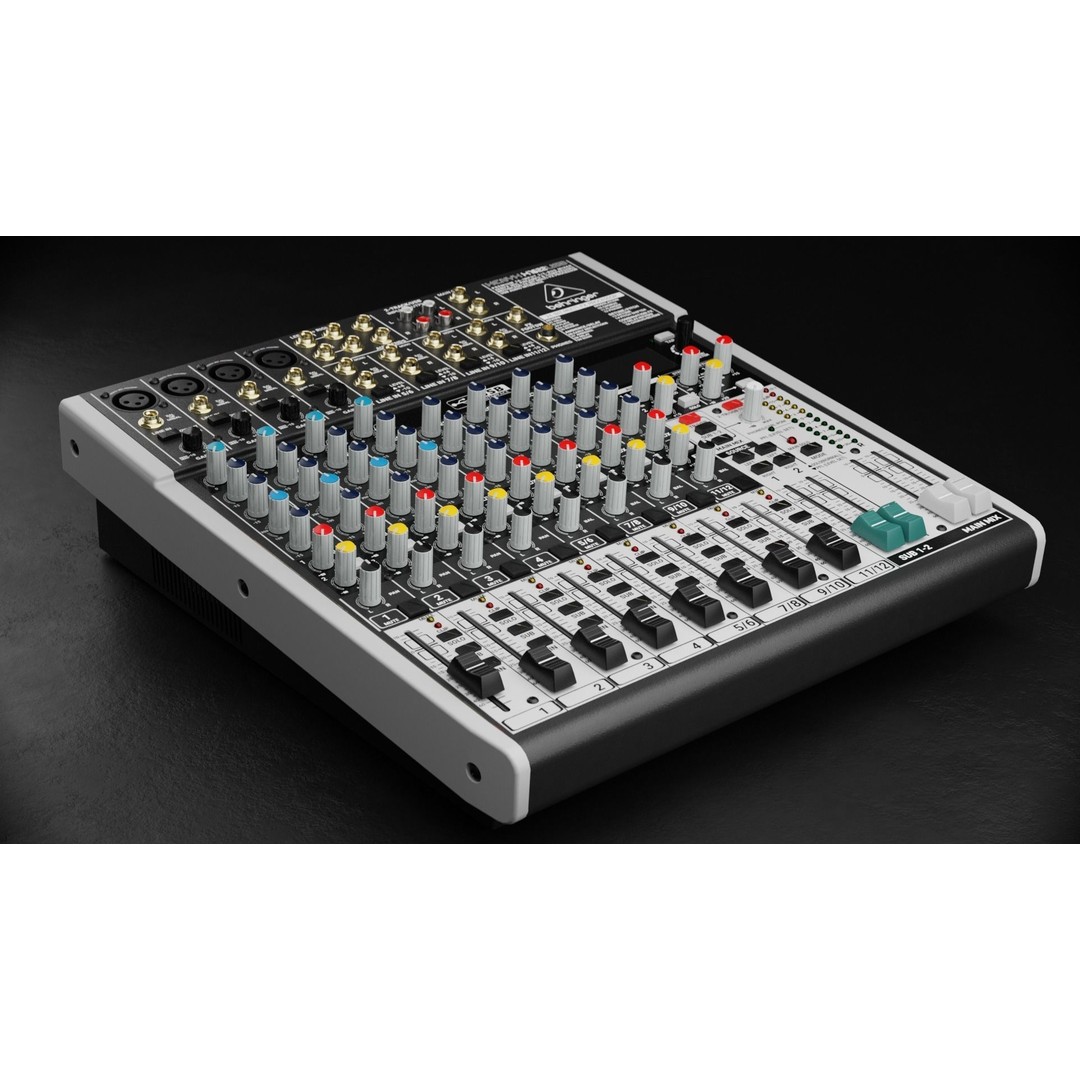 Xenyx1622USB Audio Mixer 3D Model – PBR Textured Game Asset, FBX, OBJ - View 4