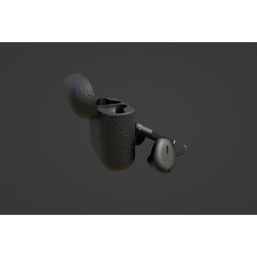 Marshall MINOR IV Headphones 3D Model – Low Poly PBR Asset, FBX, OBJ - View 10