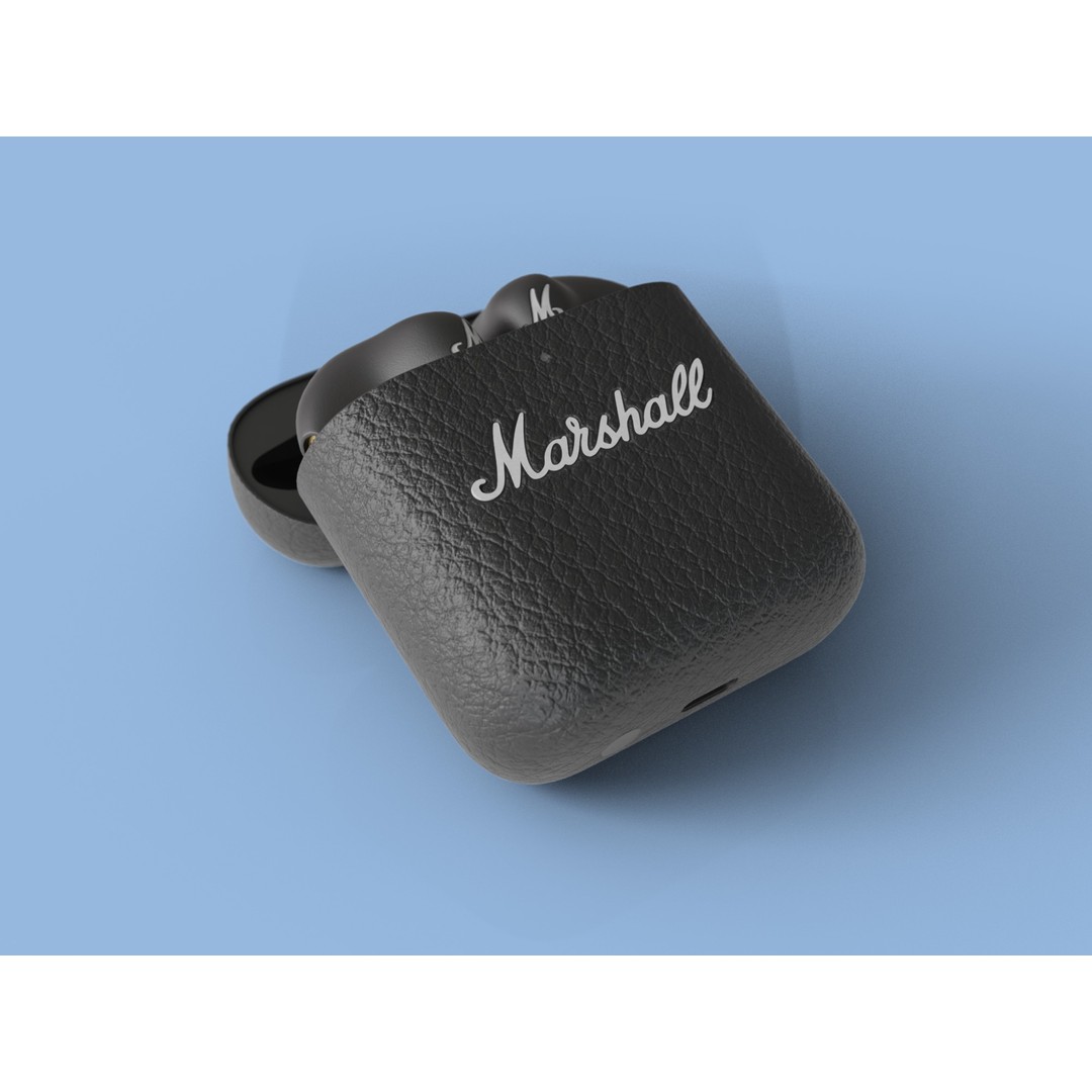 Marshall MINOR IV Headphones 3D Model – Low Poly PBR Asset, FBX, OBJ - View 3