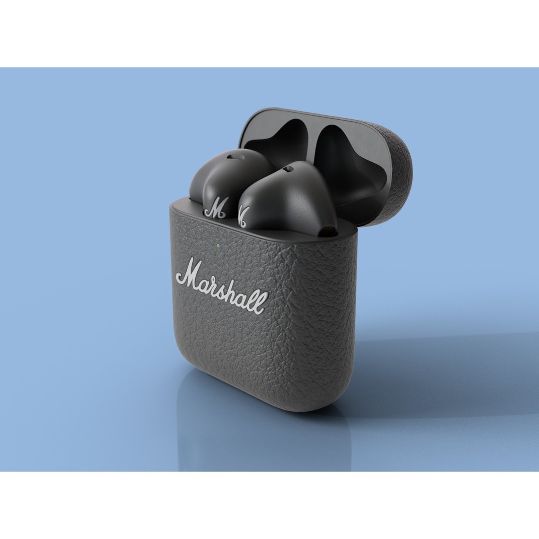 Marshall MINOR IV Headphones 3D Model – Low Poly PBR Asset, FBX, OBJ - View 4