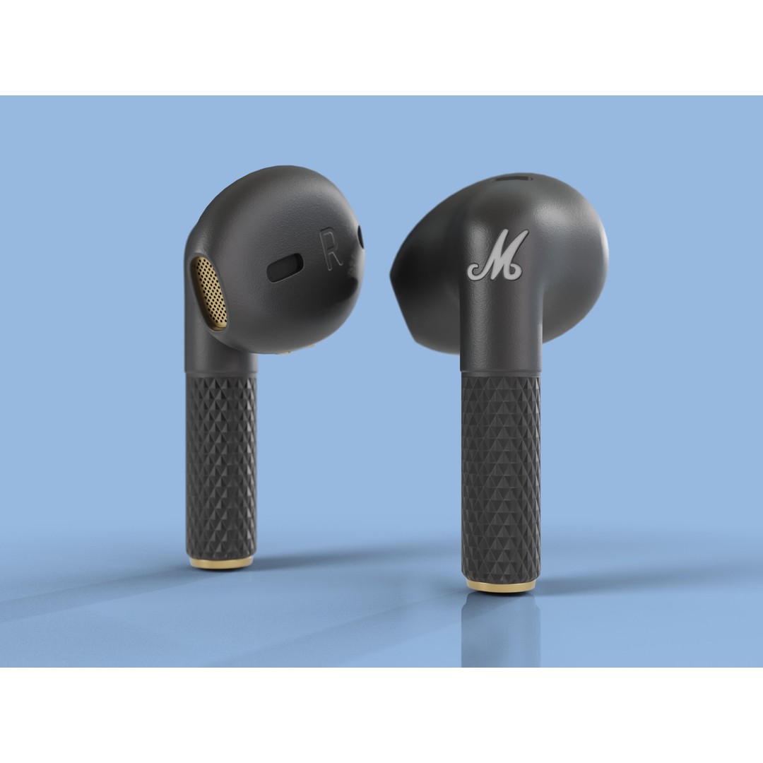 Marshall MINOR IV Headphones 3D Model – Low Poly PBR Asset, FBX, OBJ - View 6
