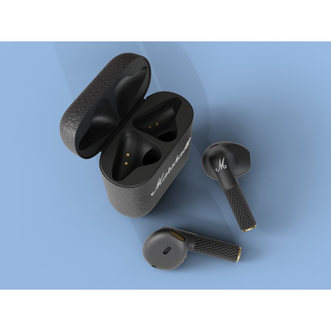Marshall MINOR IV Headphones 3D Model – Low Poly PBR Asset, FBX, OBJ - View 7