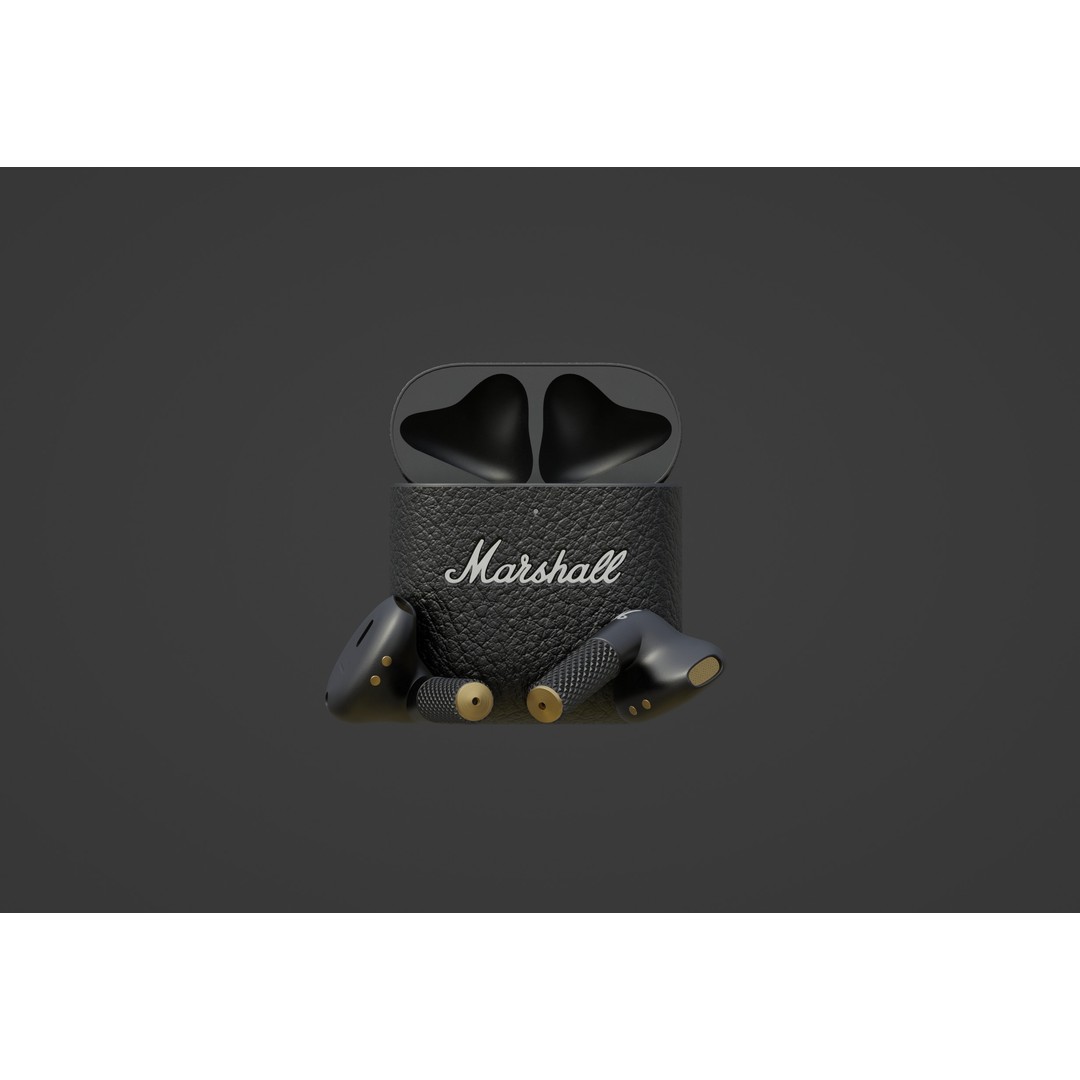 Marshall MINOR IV Headphones 3D Model – Low Poly PBR Asset, FBX, OBJ - View 8