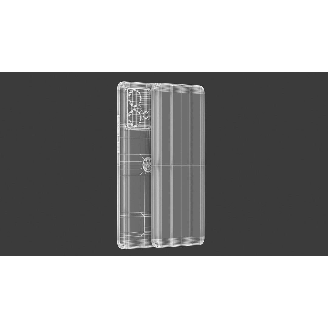 Motorola Edge 40 Neo Black 3D Model – High Poly PBR Game Asset, FBX, OBJ - View 13