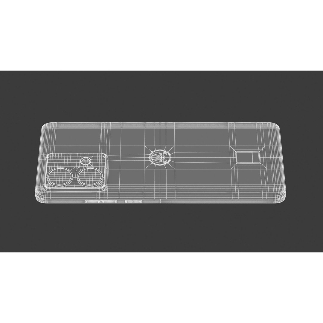 Motorola Edge 40 Neo Black 3D Model – High Poly PBR Game Asset, FBX, OBJ - View 14
