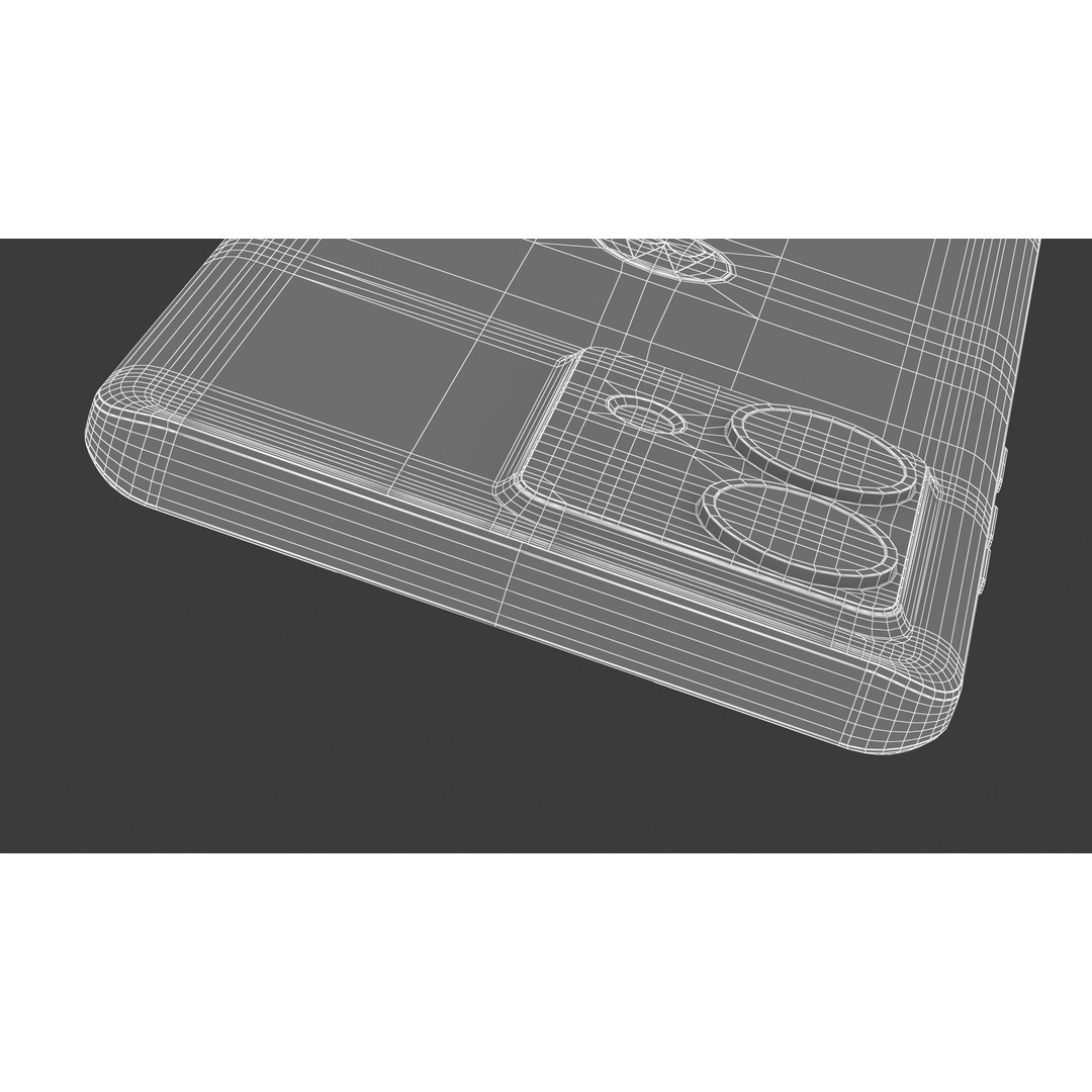 Motorola Edge 40 Neo Black 3D Model – High Poly PBR Game Asset, FBX, OBJ - View 18