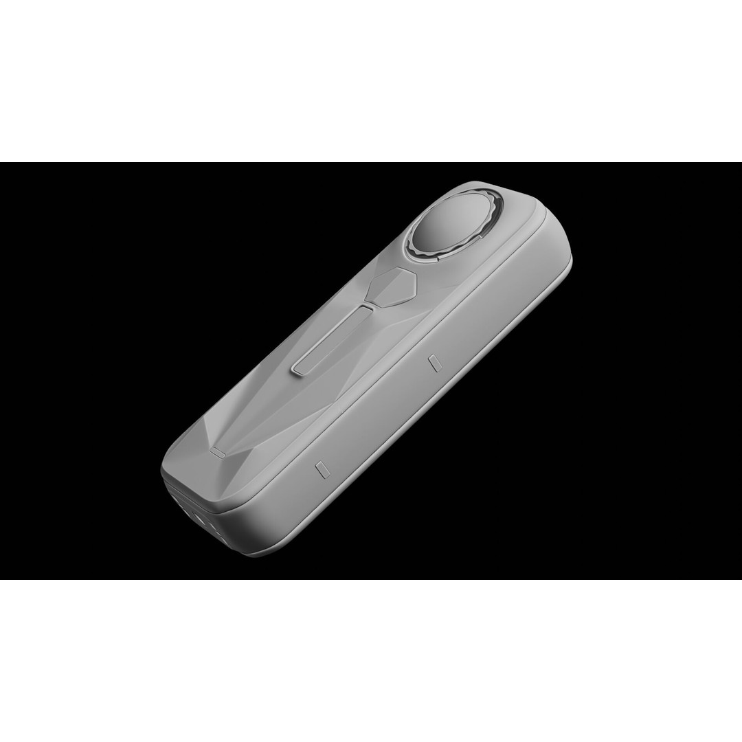 Insta360 X5 3D Model – Low Poly Action Camera, PBR Textures, FBX - View 12