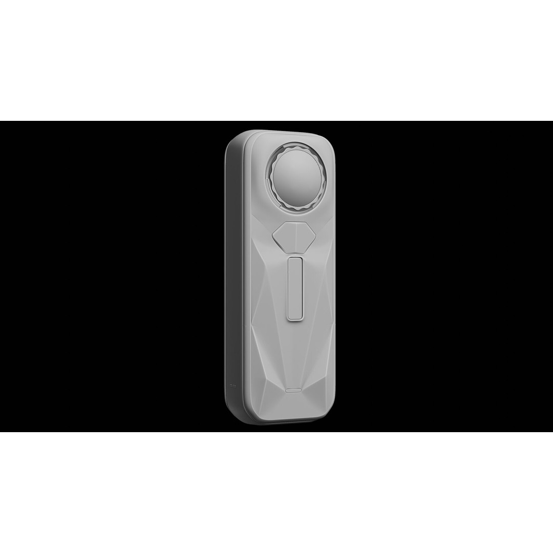 Insta360 X5 3D Model – Low Poly Action Camera, PBR Textures, FBX - View 13